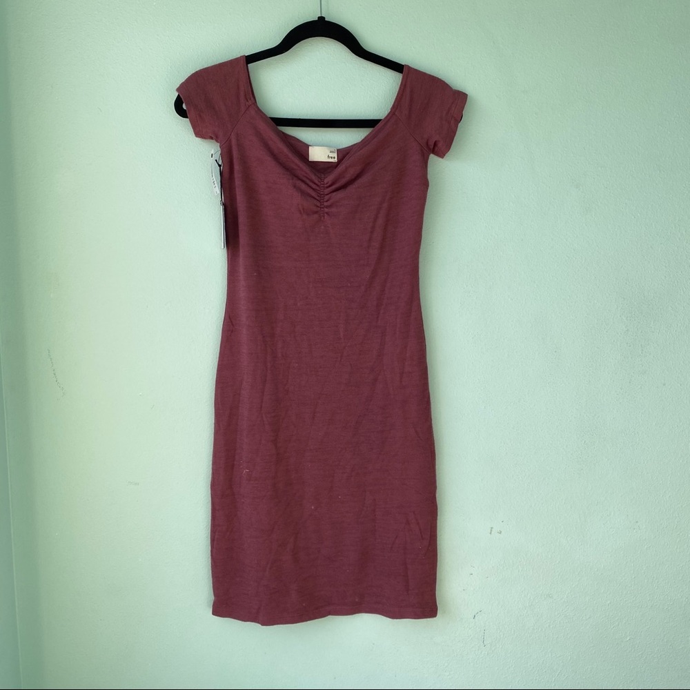 NWT Aritzia Wilfred Free Knit Anabela Dress